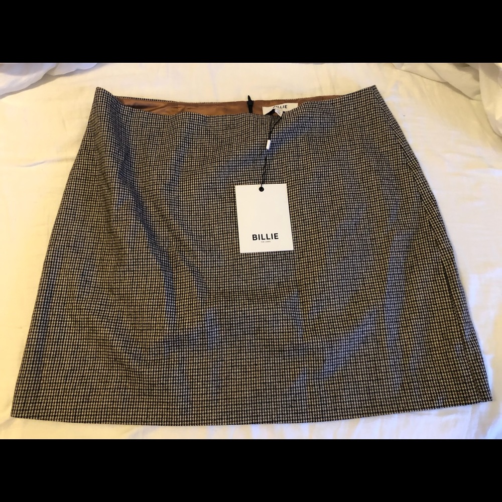 Billie The Label - Mini Skirt - Tweed - Size 12